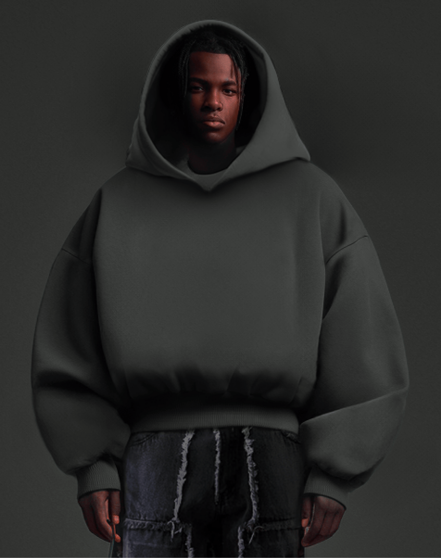 Join the fashion revolution with Borderline's first AI-designed Hoodie. A perfect blend of futuristic aesthetics and eco-sustainability, our Hoodie V2 represents the pinnacle of intelligent design and responsible fashion. Experience the perfect fit, crafted by AI.