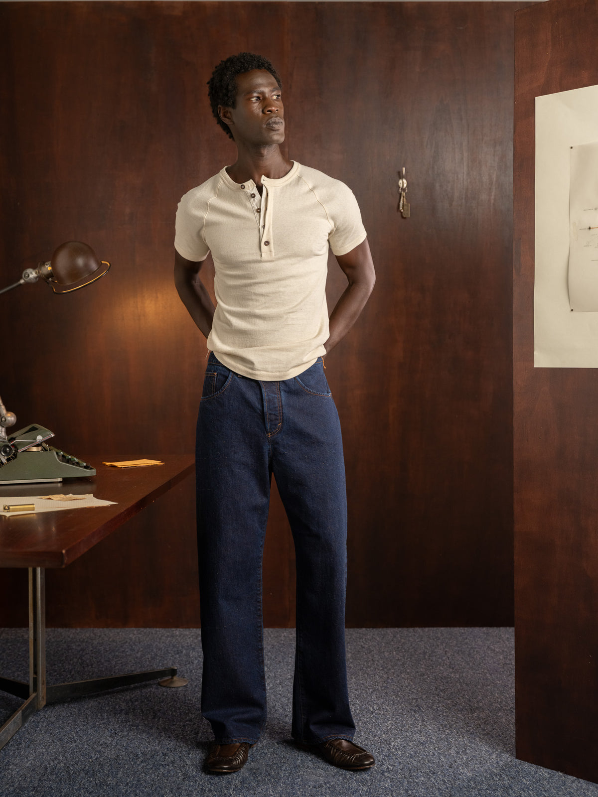 serafino \ short sleeve \ ivory