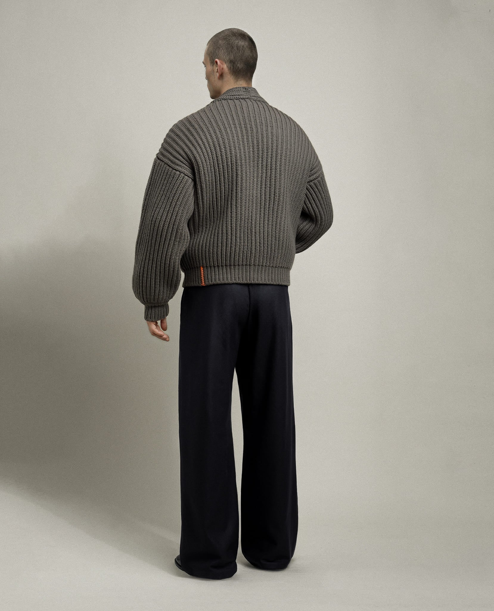 The Knitted Jacket - Faded Loden