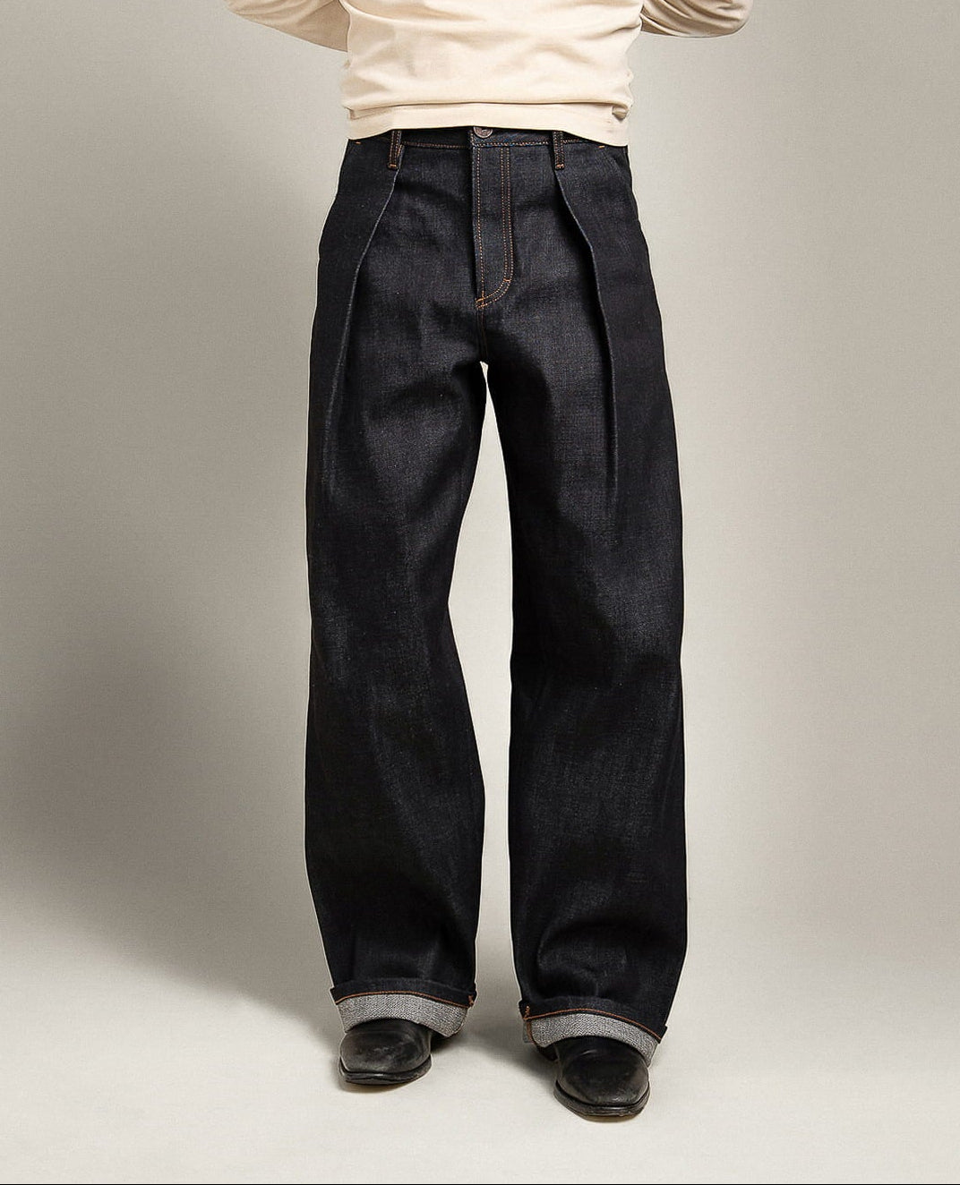 THE DENIM PANTS - UMANORI HAKAMA