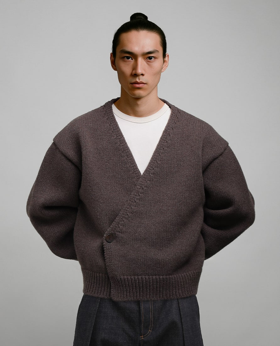 THE CARDIGAN JACKET - MOCHA – Borderline