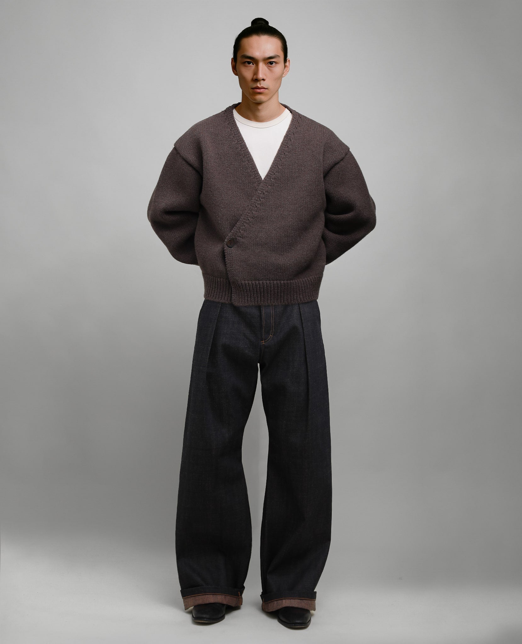 THE CARDIGAN JACKET - MOCHA