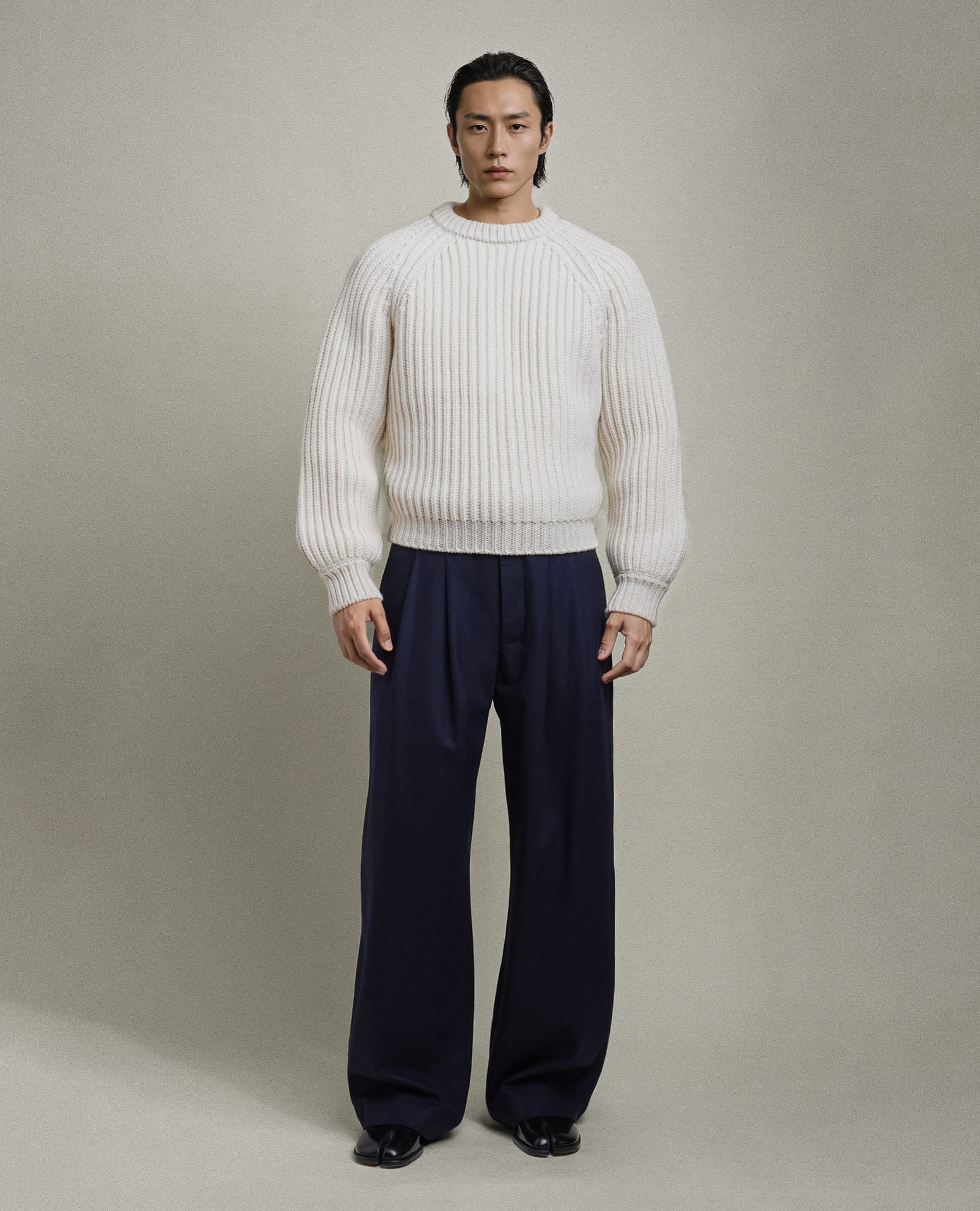 The "Raglan" Sweater - Avorio