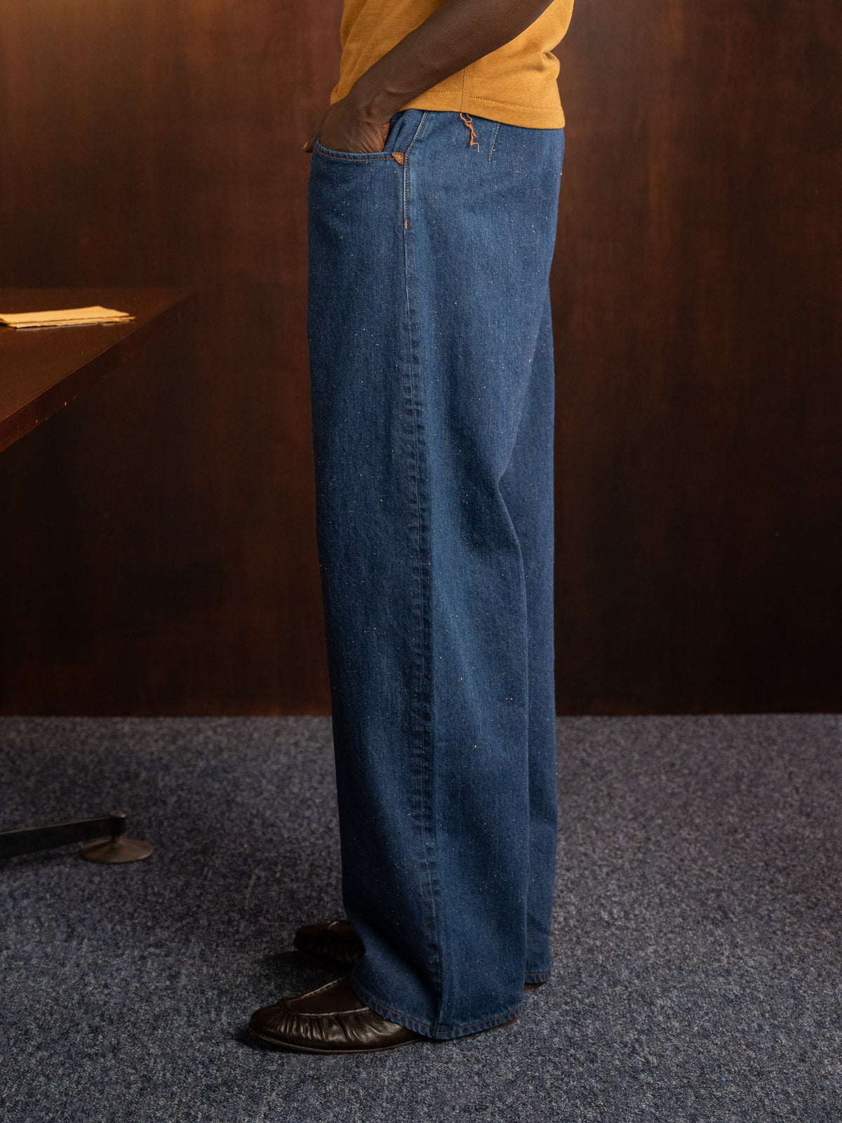 kakishibu denim \ enzyme wash