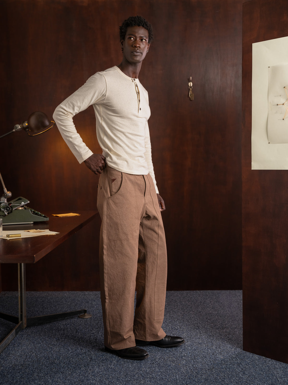 serafino \ long sleeve \ ivory
