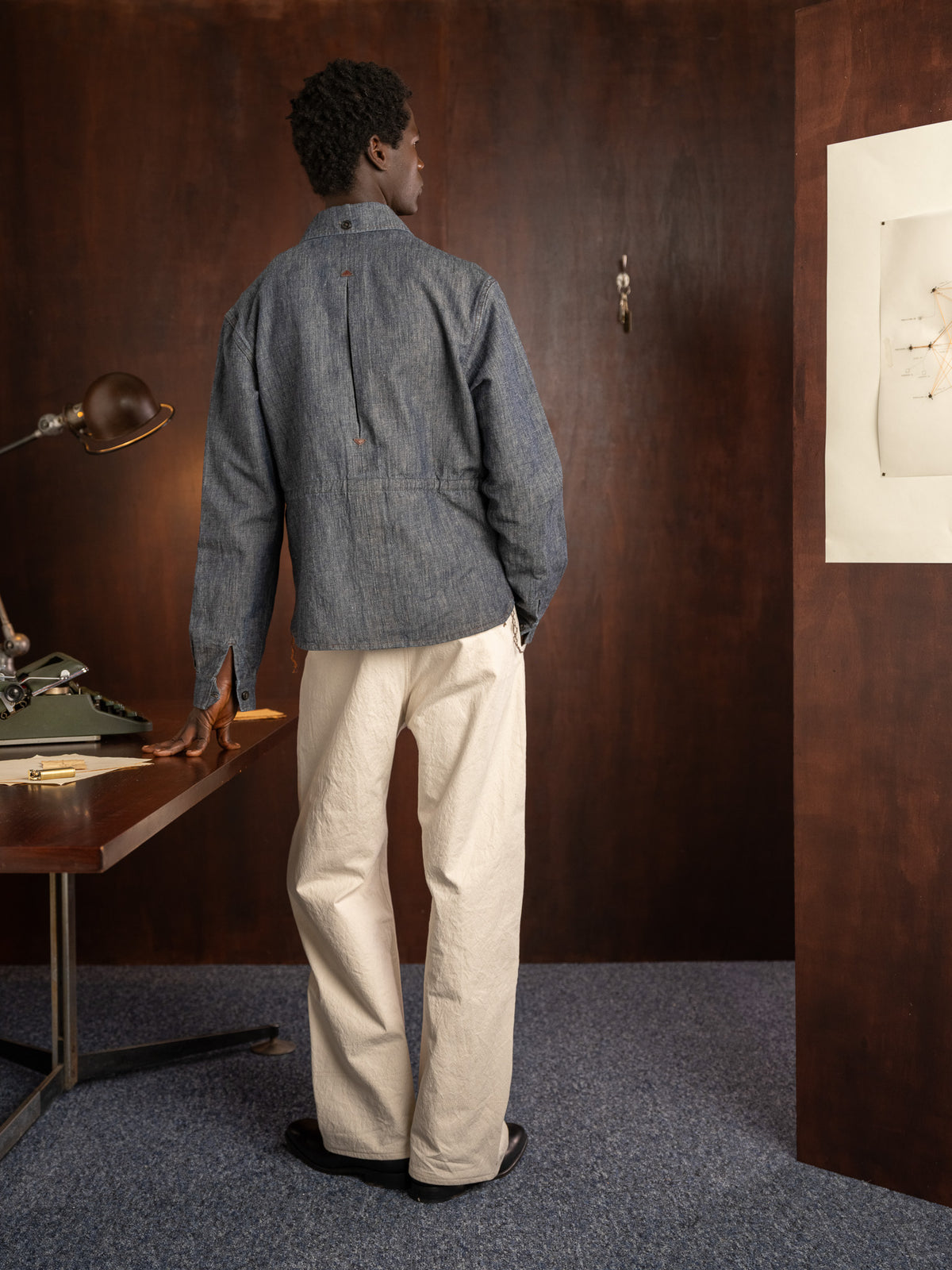 fatigue pants \ ivory