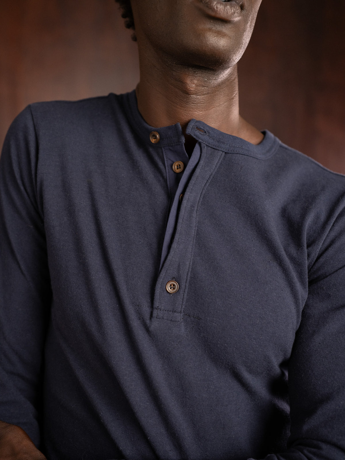 serafino \ long sleeve \ navy