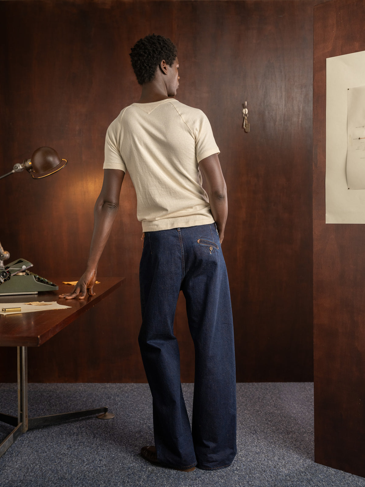 serafino \ short sleeve \ ivory