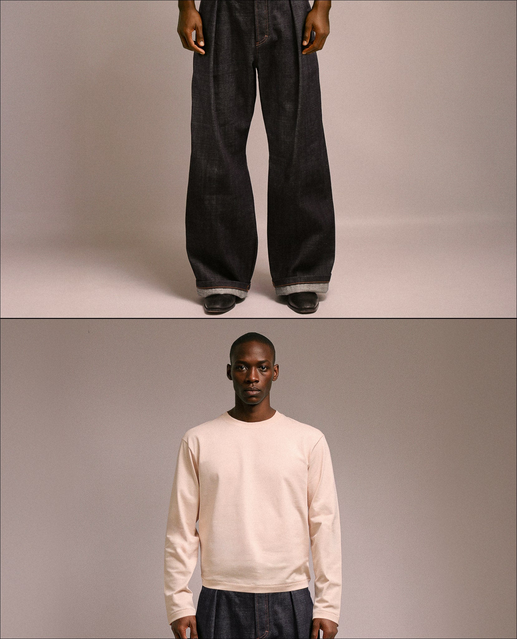 PANTS + LONG TEE BUNDLE