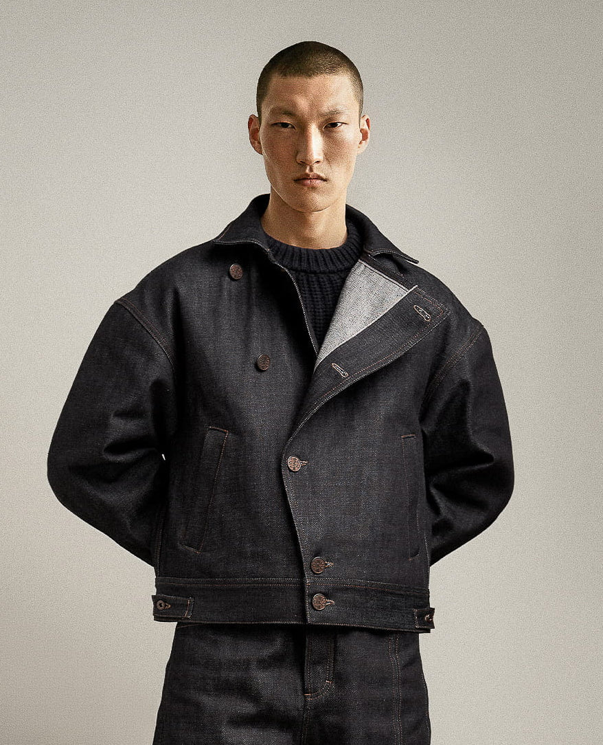 THE DENIM JACKET - KUROZAKURA – Borderline