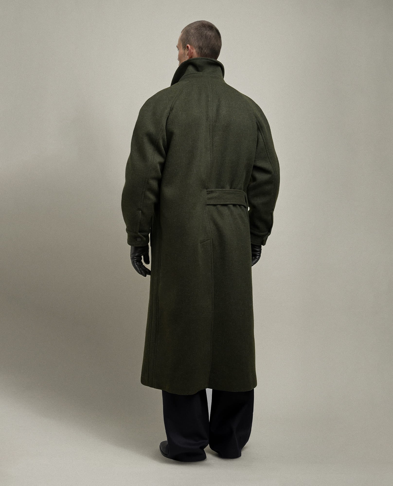 The Loden Coat - Loden Green