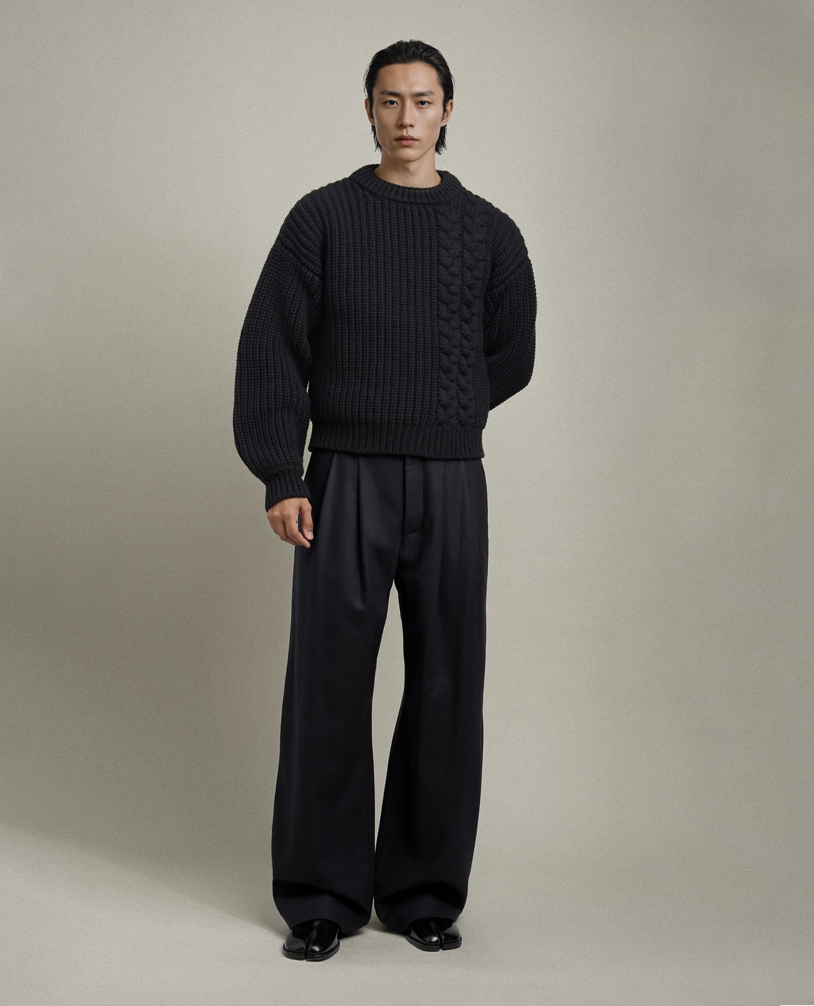 The "Cable Knit" Sweater - Punto Nero