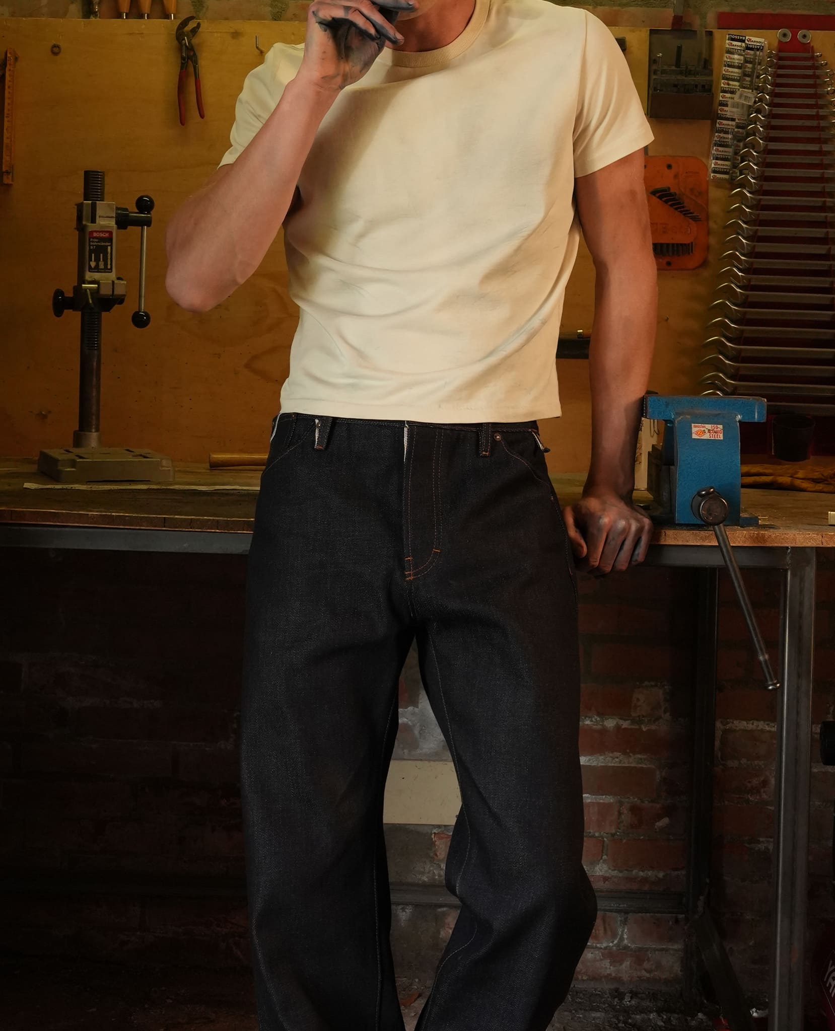 denim pants \ wāku