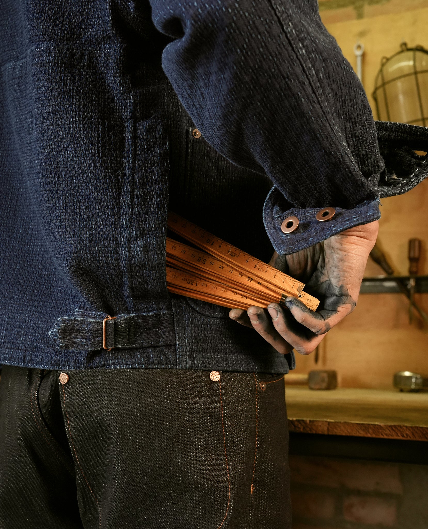 chore jacket  \ sashiko