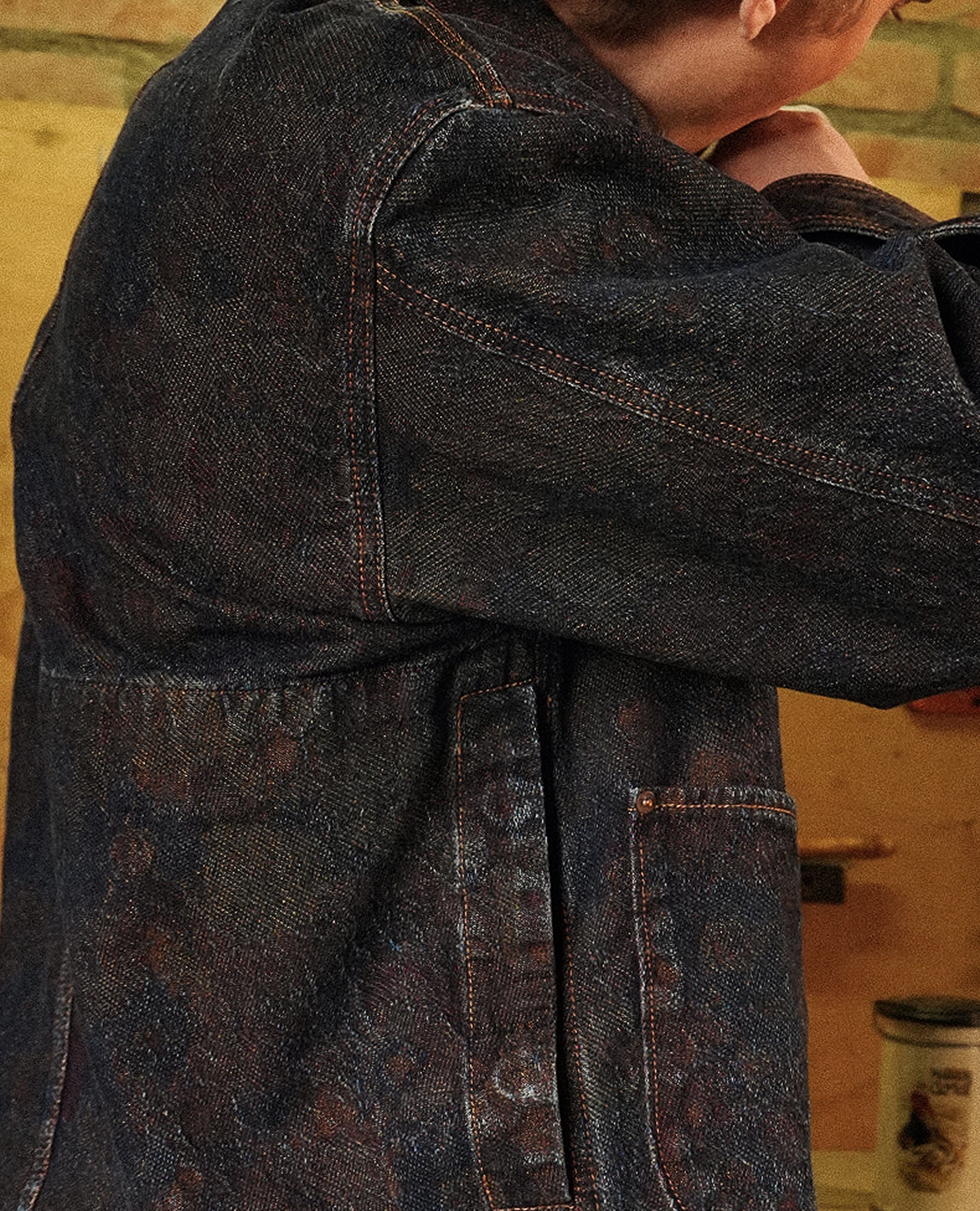 chore jacket  \ jacquard