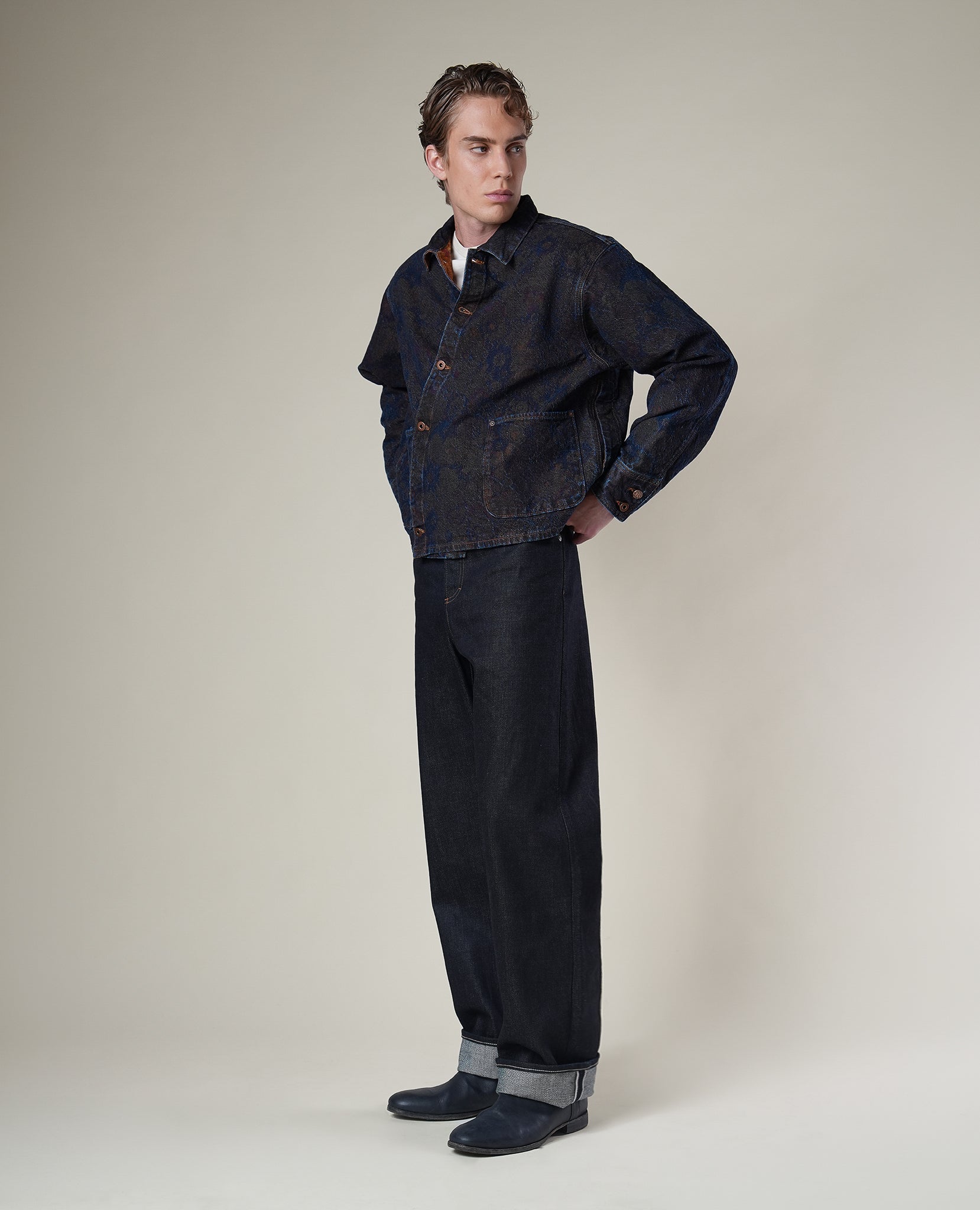 chore jacket  \ jacquard