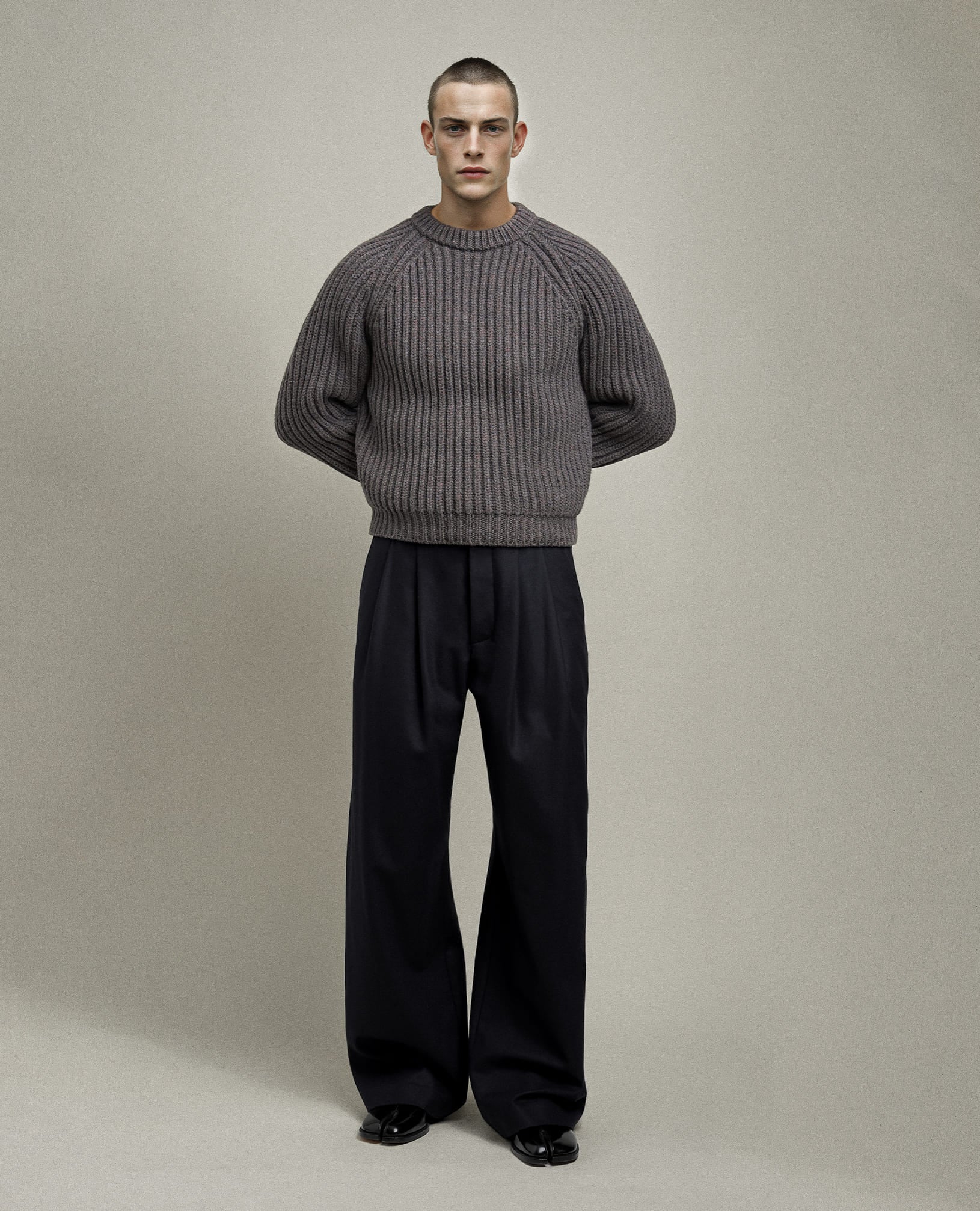 The "Raglan" Sweater - Smoked Taupe