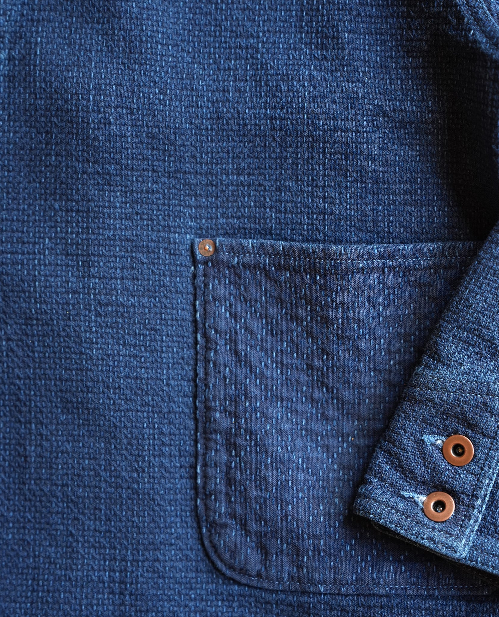 chore jacket  \ sashiko