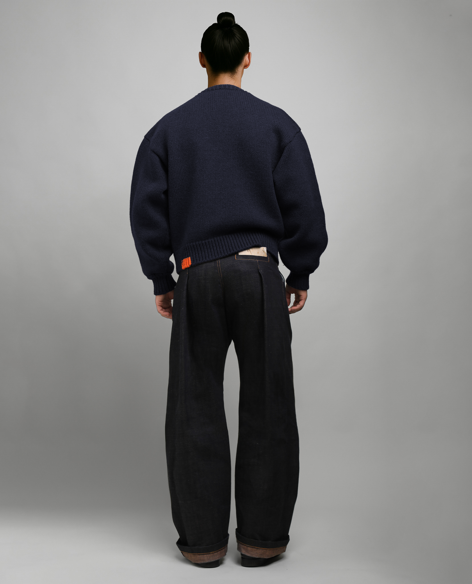 THE CARDIGAN JACKET - NAVY